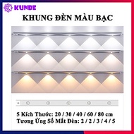 Đèn LED Trang Trí Cảm Biến Chuyển Động Hồng Ngoại KUNBE Đèn Mắt Mèo Decor Với Ánh Sáng 3 Màu, Hiệu Ứ