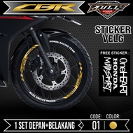 STICKER STICKER Cutting Rim CBR 150R - Sticker Accessories Cutting Sticker List Motor Honda CBR150R 