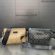 Coach 蔻馳帆布手拿包卡包錢包多功能男包