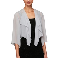 Alex Evenings womens Short Bolero Shrug JacketDress Shirt
