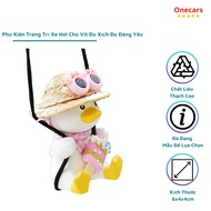 Cute Duck Car Decoration Accessories with Swing