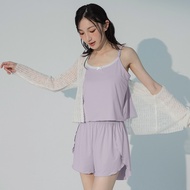 OB Strictly Selected Cool Feeling.Smooth Non-Sticky Sunscreen Thin Shoulder Vest Shorts Set < AB2126