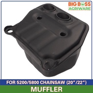 BBA Muffler for 5200 (52cc) / 5800 (58cc) Chainsaw