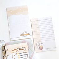 [Sensi] Notes~PEI+PEI Studio-M6 Loose-leaf Note Paper-Jam Bread