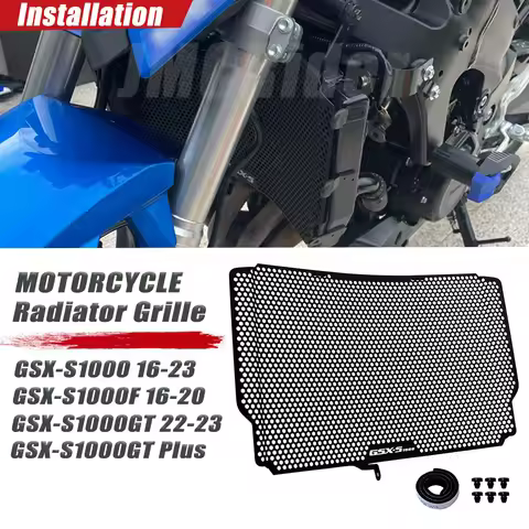 Motorcycle Radiator Grille Guard Grill Cover Protection Water Tank Protector for SUZUKI GSX-S1000 GT