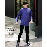 New Kurta Afwan By Elrah Exclusive Slim Fit New Design 2022 Men Muslim