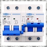 [I O J E]  2P+2P   AC Dual Power Manual Transfer Switch Circuit Breaker MCB 50HZ/60HZ, 16A