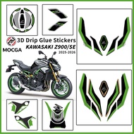 Suitable for Kawasaki Z900 Epoxy 3D Car Sticker Z900SE Fuel Tank Sticker Anti-slip Sticker Car Front