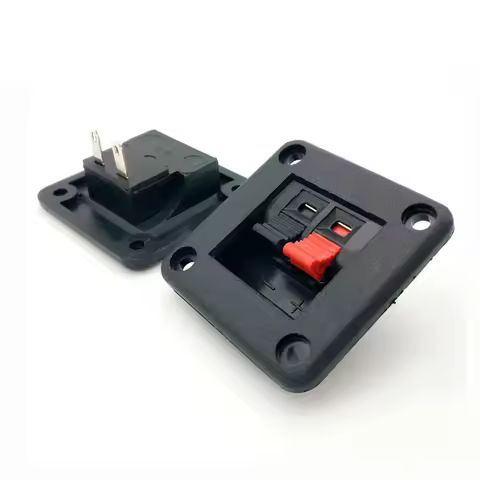 1/3/5pcs WP External Banana jack 2Pin Speaker Amplifier Wire Clip Audio Socket WP2-5 2 Pole DIY LED