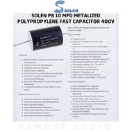 1 Piece/ Solen PB 10 mfd Metalized Polypropylene Fast Capacitor 400V