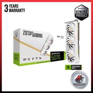 # ZOTAC GAMING GeForce RTX 5070 AMP WHITE EDITION 12GB GDDR7 192bit 6144CC DX12 NVIDIA DLSS 4 GPU ZT