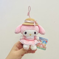 🇯🇵日版✨ 野餐系列 👒 草帽 Melody & 紳士 玉桂狗 Cinnamoroll 公仔 吊飾 掛件 掛袋 掛飾✨Sanrio Kuromi Piano 布甸狗 Pompompurin PC狗 P