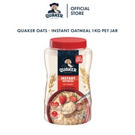 ✻Quaker Oats - Instant Oatmeal Pet Jar 1kg☂