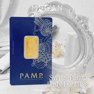 Megan Jewellery 999.9 Emas 10g Gold Bar-Swiss Pamp Lady Fortuna