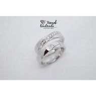 cincin couple handmade cincin perak cincin kawin cincin nikah