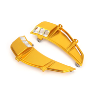 ใหม่สำหรับ Vespa GTS 125 300 GTS300ซุปเปอร์ GTS125 2023 2024อุปกรณ์เสริมด้านซ้ายขวาหม้อน้ำฝาครอบป้อง