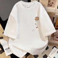 [H2O] Pure Cotton Korean Version Design Short-Sleeved Men t-Shirt 2026 Summer Loose Casual Versatile