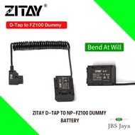ZITAY D-tap to NP-FZ100 Dummy Battery for Sony Alpha A7III A7R III A9 A7R IV Alpha 9 A7R3 A7S3 A6600