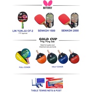 TABLE TENNIS BATS & NETS ITTF Approved PING PONG BAT TABLE TENNIS NETS & POST TABLE TENNIS BALL PING