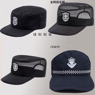 Security Training Cap Black Training Cap Security Summer Net Cap Quick-Drying Hat Security Accessori