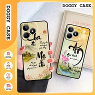 Realme C51 / C53 / C60 / C61 / Note 50 / 60 / C65S case printed with calligraphy of peaceful parents