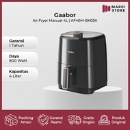 MESIN GAABOR Air Fryer 4L Multifunctional Low Watt Oil-Free Frying Machine / AF40M-BK03A