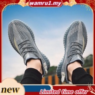 【Ready Stock】Man Shoes Yezzy Sneakers Kasut  Lelaki High Quality Breathable Flying Men's and Women's