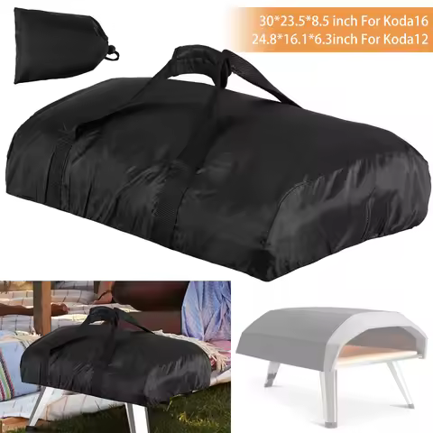 New Pizza Oven Cover for Ooni Koda 12 16 Portable 420D Oxford Fabric Waterproof Pizza Oven Dustproof