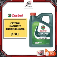 Castrol MAGNATEC 0W20 (3.5L) Full Synthetic Engine Oil API SP ILSAC GF6 Petrol, Hybrid and Diesel MI