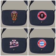 Fc bayern munchen/ Sling bag premium jeans Sling bag / jeans Sling bag unisex shoulder bag casual/ b