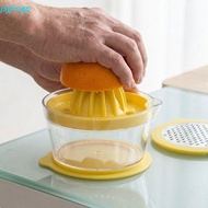 JSJJINGP Manual Juicer, Portable Household Hand Press Juicer, Vegetable Juicer Efficient Plastic Lem