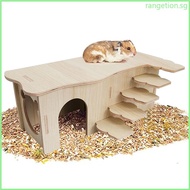 RAN Hamster  House Small Animal Hideout Hut Chew Cage Toy for Hamster Gerbils