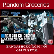 BANDAI HGUC 1/144 RGM-79N GM CUSTOM
