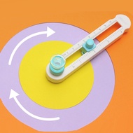 Circle Paper Cutter Rotary Paper Trimmer Circle Cutter Tool Compass Circle Cutter For Paper With Cle