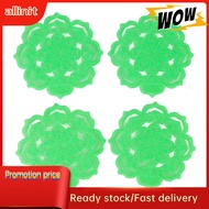 Allinit HG 4pcs Urinal Screen Odor Proof Deodorizer Reducing