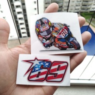 Sticker nicky hayden 69
