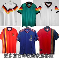 retro jersey germany jersey 2024 germany jersey Retro German Football Jersey Home Away Spain Jersey 