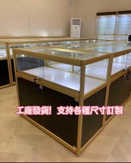 💎玻璃櫃枱 100%新 尺寸訂製飾櫃   加厚鋼化玻璃 展示櫃 jewelry display cabinet  手辦展示櫃 珠寶展示櫃 五金銀器配件展示櫃  glass counter  包送貨