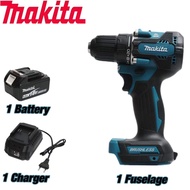 makita Battery drill Brushless drill  Electric Screwdriver brushless Cordless Driver Drill ddf487 10