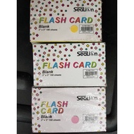 Sealion Flash Card Blank 3'' x 5''