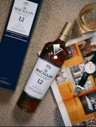 麥卡倫12年單一麥芽威士忌收購，威士忌 whisky 麥卡倫 macallan 10年 12年 15年 18年 21年 25年 30年 1824系列 紫鑽 M10 璀璨 珍稀 50年高檔收藏系列 ma