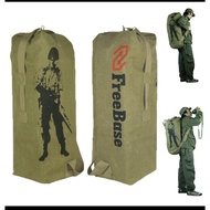 55L Outdoor Travel Luggage Army Bag Canvas Hiking Backpack Camping Tactical Rucksack Men Backpack Ba
