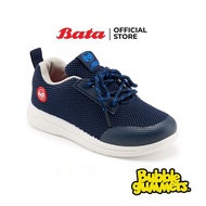 Bata บาจา Bubble Gummers รองเท้าผ้าใบ สนีคเกอร์ สำหรับเด็กผู้ชาย รุ่น PLAYMAX สีกรมท่า รหัส 3419657