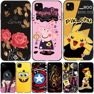 Case For Google Pixel 4a 4G Case Back Phone Cover Protective Soft Silicone Black Tpu cute girl lovely funny retro