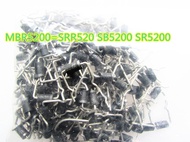 SR5200 5.0A 200V SCHOTTKY BARRIER DIODE (10ตัว)