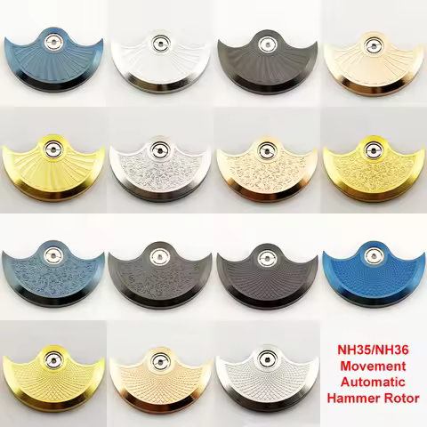 NH35 Movement Rotor Fits NH35 Series NH36 NH38 NH39 NH70 4R 6R 7S Movement Rotor Watch accessories