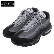Nike Big Bubble Air max 95 Lime Blast 男鞋，黑色 x 灰色，尺寸 27cm，IQ0285-010，尺寸 9（美國）[二手]