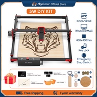 Algolaser DIY KIT เครื่องแกะสลักเลเซอร์ CNC DIY เครื่องตัดเลเซอร์อัตโนมัติสำหรับโลโก้ โลหะ ไม้ เหล็ก พลาสติก ไม้ไผ่ หนัง งานไม้ เครื่องมือ