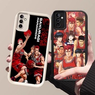 DK-82 Anime Slam Dunk Silicone Casing black and white for Samsung A35 A34 S25 S24 A24 A17 A26 A25 FE