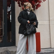 CHANEL 黑銀22bag小號子母垃圾袋35*31*7 98新配件塵袋